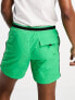 River Island piped swim shorts in light green