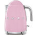Фото #1 товара Электрический чайник Smeg KLF03PKEU розовый 1.7 л 2400 Вт