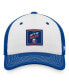 ფოტო #3 პროდუქტის Men's Royal, White New York Islanders Block Party Snapback Hat