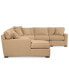 Фото #12 товара Radley Fabric 6-Piece Chaise Sectional with Wedge, Created for Macy's