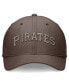 Men's Brown Pittsburgh Pirates Statement Ironstone Performance SwooshFlex Hat