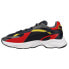 Фото #3 товара Puma Rbr RsConnect Lace Up Mens Black Sneakers Casual Shoes 306936-01