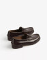 Scalpers loafers shoes in dark brown