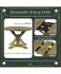 Retro Extendable Oak Dining Table with 12" Leaf