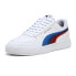 Фото #2 товара Puma Bmw Mms Caven Lace Up Mens White Sneakers Casual Shoes 30769804