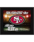 San Francisco 49ers 10.5" x 13" Sublimated Horizontal Team Logo Plaque