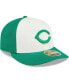 Men's White, Green Cincinnati Reds 2024 St. Patrick's Day Low Profile 59FIFTY Fitted Hat