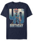 Фото #1 товара Men's Marvel Captain America 40th Birthday Short Sleeve T-Shirt