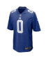 Фото #2 товара Men's Brian Burns Royal New York Giants Game Player Jersey