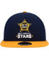 Фото #2 товара Men's Navy, Gold Salt Lake City Stars 2022-23 NBA G League Draft 9FIFTY Snapback Hat