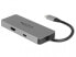 Адаптер Delock 87743 USB 3.2 Gen 1 (3.1 Gen 1) Type-C - HDMI - USB 2.0 - USB 3.2 Gen 1 (3.1 Gen 1) Type-A - USB 3.2 Gen 1 (3.1 Gen 1) Type-C - MicroSD (TransFlash) - MicroSDHC - MicroSDXC - SD - SDHC - SDXC - 3840 x 2160 pixels - серый - металл.