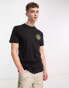 Фото #2 товара Vans t-shirt with served fresh daily back print in black