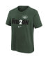 Big Boys Zach Wilson Green New York Jets Local Pack Player Graphic T-shirt