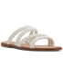 Фото #1 товара Women's Tritoney Braided Strappy Slide Flat Sandals