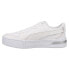 Фото #3 товара Puma Skye Metallic Lace Up Platform Womens White Sneakers Casual Shoes 37479701