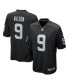 Фото #1 товара Men's Tyree Wilson Black Las Vegas Raiders 2023 NFL Draft First Round Pick Game Jersey