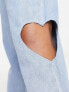 Фото #5 товара Native Youth cut out detail straight leg jeans in washed blue