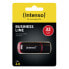 Фото #3 товара Intenso 32GB USB2.0 - 32 GB - USB Type-A - 2.0 - 28 MB/s - Cap - Black - Red