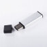 Фото #2 товара Xlyne ALU - 16 GB - USB Type-A - 2.0 - Cap - 7 g - Black,Silver