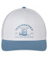 ფოტო #4 პროდუქტის Men's White, Blue Surf Warning Adjustable Hat