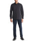 Men's Slim Fit Long Sleeve Solid Button-Front Shirt