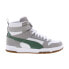 Фото #1 товара Puma RBD Game 38583917 Mens White Leather Lifestyle Sneakers Shoes