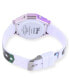 ფოტო #4 პროდუქტის Unisex White Silicone Strap LED Touchscreen Watch