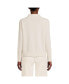 Women's Cashmere Funnel Neck Sweater Fresh ivory, XLARGE - фото #2