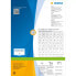 HERMA Labels Premium A4 105x50.8 mm white paper matt 2000 pcs. - White - Rectangle - Permanent - Paper - Matte - Laser/Inkjet