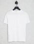 Pieces cotton t-shirt in white