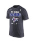 Фото #2 товара Men's Anthracite Delaware Blue Coats 2023 NBA G-League Champions T-shirt