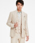 Фото #1 товара Men's Slim-Fit Linen Suit Jackets, Created for Macy's