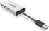 HUB USB Icy Box 4x USB-A 3.0 (IB-AC6104)