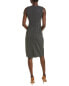 Brooks Brothers Wool-Blend Dress Women's Grey 4