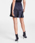 Фото #2 товара Women's Satin Mini Skirt, Created for Macy's