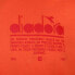Diadora Manifesto Logo Crew Neck Short Sleeve T-Shirt Mens Orange Casual Tops 17