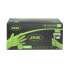 JBM Disposable green nitrile gloves 7.0mil diamond texture 100 units