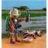 Playset Playmobil Special Plus: Researcher with Alligator 71168 9 Предметы