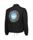 Фото #2 товара Men's Black Charlotte FC Coaches Full-Snap Jacket