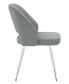 Фото #3 товара 2-Piece Metal Heather Upholstered with Open Back Dining Chairs Set