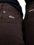 Obey bigwig baggy skate unisex jeans in brown