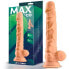 Фото #1 товара Clint Realistic Dildo with Testicles Flesh 9.5