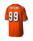 Men's Jason Taylor Orange Miami Dolphins Big and Tall 2004 Retired Player Replica Jersey