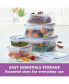 Фото #2 товара Easy Essentials 10-Pc. Food Storage Set, Created for Macy's