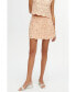 Фото #1 товара Women's Embroidered Mini Skirt