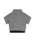 ფოტო #2 პროდუქტის Baby Girls Mock Neck Short Sleeve Sweater, Infant