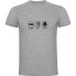 Фото #1 товара KRUSKIS Sleep Eat And Play Padel short sleeve T-shirt