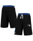 Фото #2 товара Men's Jonathan Isaac Black Orlando Magic Name and Number French Terry Shorts