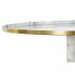 Фото #3 товара Вспомогательный стол DKD Home Decor Позолоченный Алюминий Белый Мрамор (51 x 51 x 51 cm)