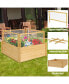 Raised Garden Bed Wooden Garden Box